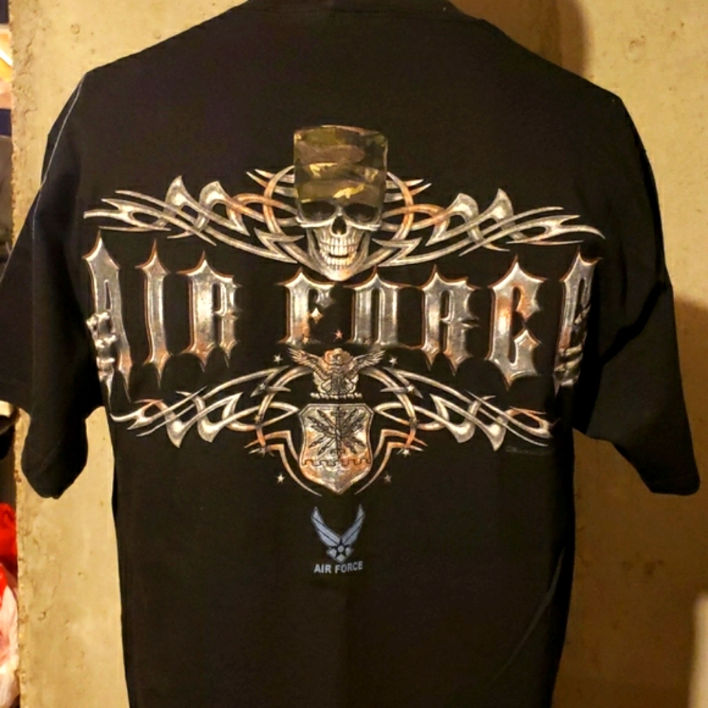 Military Vintage Mens Air Force tshirt
